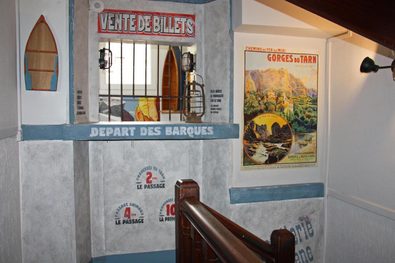 Hotel Des Bateliers La Malène Zewnętrze zdjęcie