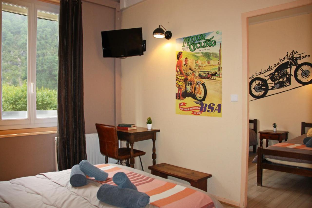 Hotel Des Bateliers La Malène Zewnętrze zdjęcie