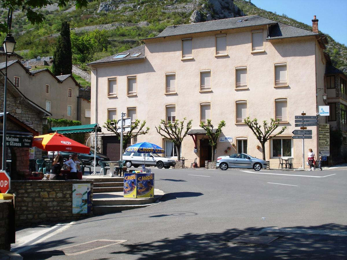 Hotel Des Bateliers La Malène Zewnętrze zdjęcie