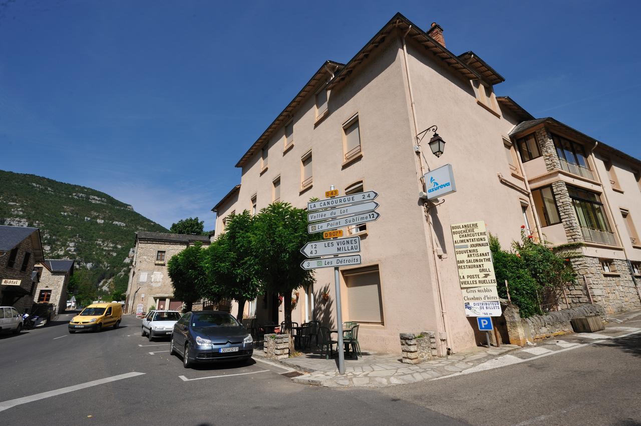 Hotel Des Bateliers La Malène Zewnętrze zdjęcie